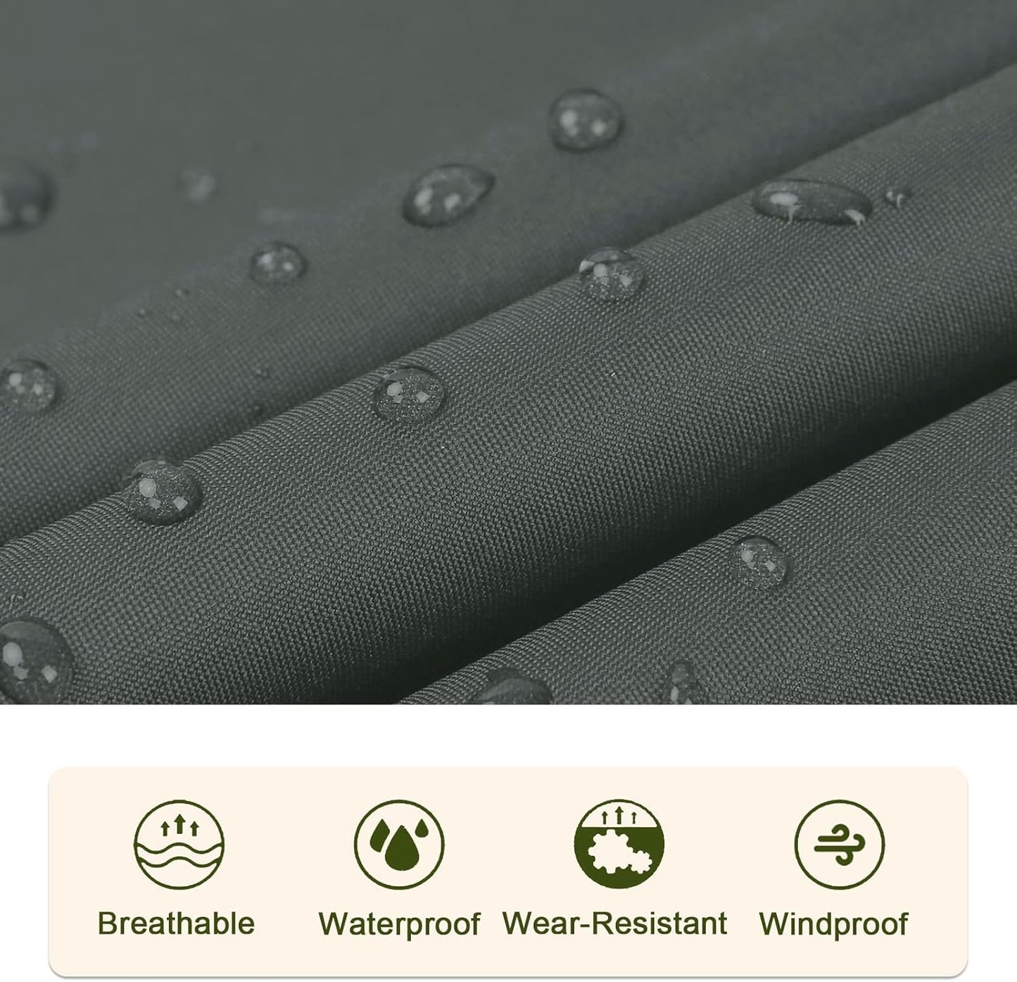 SaphiRose Unisex Rain Poncho Raincoat Hooded for Adults Women with Pockets