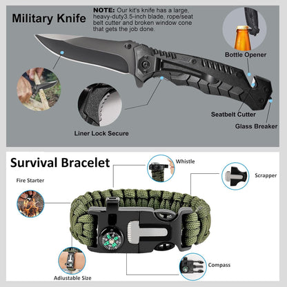 Gifts for Men Dad Him Birthday Christmas Fathers Day, Cool Gadget/Survival Gear and Equipment, Unique Camping Hunting Hiking Outdoor Gear, Gift Idea for Valentines Day Boyfriend Boys Stocking Stuffer