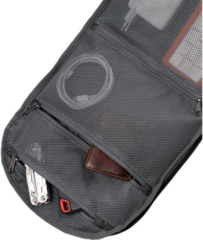 Db Journey Ramverk Backpack - Durable Travel Backpack with Laptop Compartment & Pockets for Work, Luggage Backpack with Roller Bag Hook Up System, 21L - Black Out