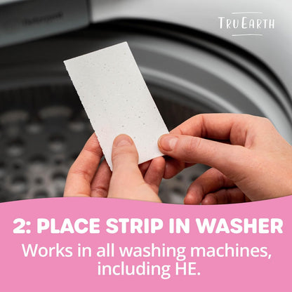Tru Earth Hypoallergenic Baby Laundry Detergent Sheets/Strips for Sensitive Skin, 384 Count, Up to 768 Loads: Fragrance Free Baby Detergent Laundry Newborn, Children