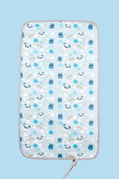 HAMUR HOME Portable Baby Changing Pad – Waterproof, Foldable & Lightweight Travel Mat – Soft & Machine Washable Diaper Changer – Compact & Durable (Dream)