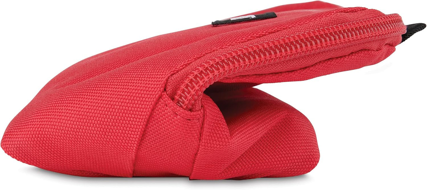 PackIt® Freezable Snack Bag, Poppy, Built with ECOFREEZE® Technology, Collapsible, Reusable, Zip Closure, Designed For Keeping Snacks Fresh On the Go