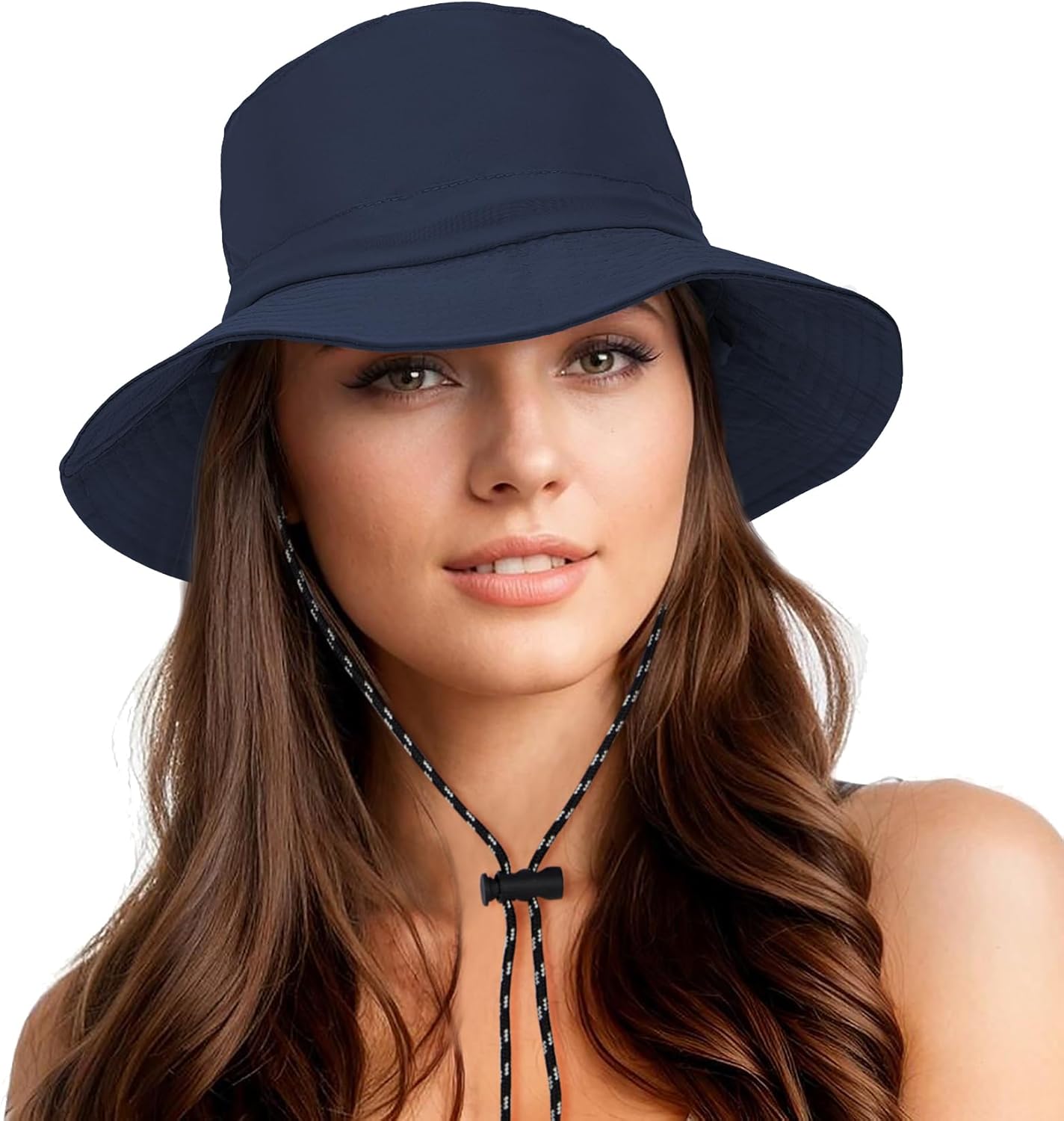 Durio Waterproof Bucket Hats for Woman UPF 50+ Sun Hat UV Protection Packable Rain Hats for Women Lightweight Hiking Hat