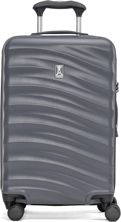 Travelpro Maxlite Air V2 Hardside Expandable Carry on Luggage, 8 Spinner Wheels, Lightweight Hard Shell Suitcase, TSA lock, Shadow Grey, Carry On 21-Inch