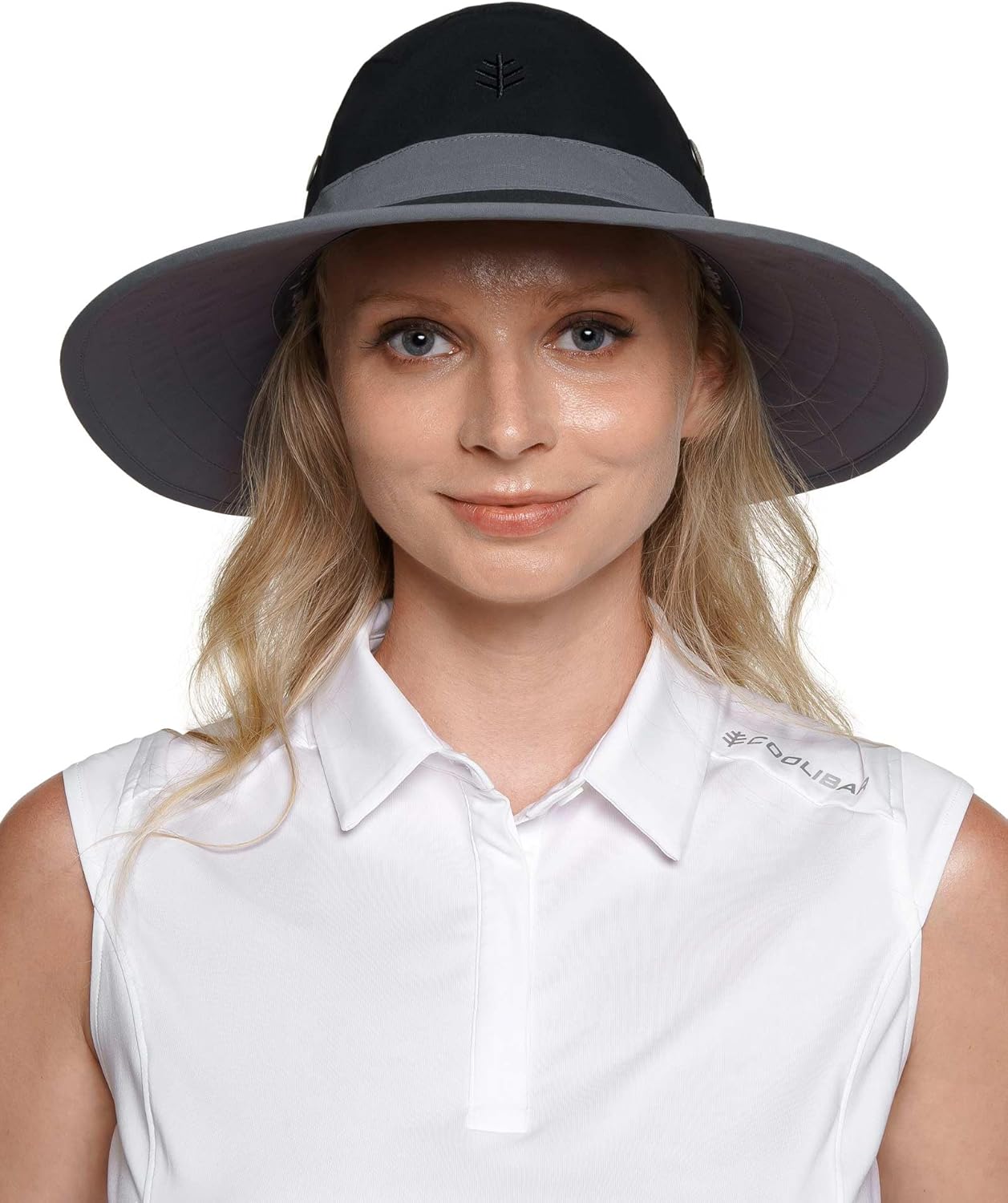 Coolibar UPF 50+ Men's Women's Matchplay Golf Hat - Sun Protective