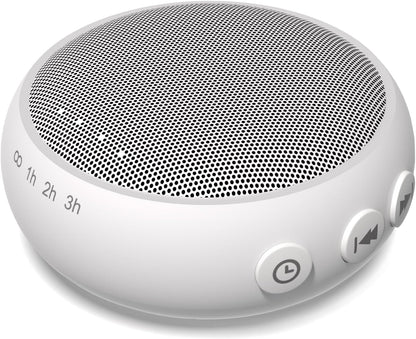 Sleep Sound Machine White Noise Machine with 32 Calming Sounds 36 Volume Levels Pink Brown Noise Machine for Baby Kid Adult with 4 Timer Noise Canceling Machine for Office Privacy (U-White)