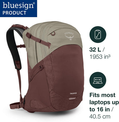 Osprey Tropos Laptop Backpack, Black
