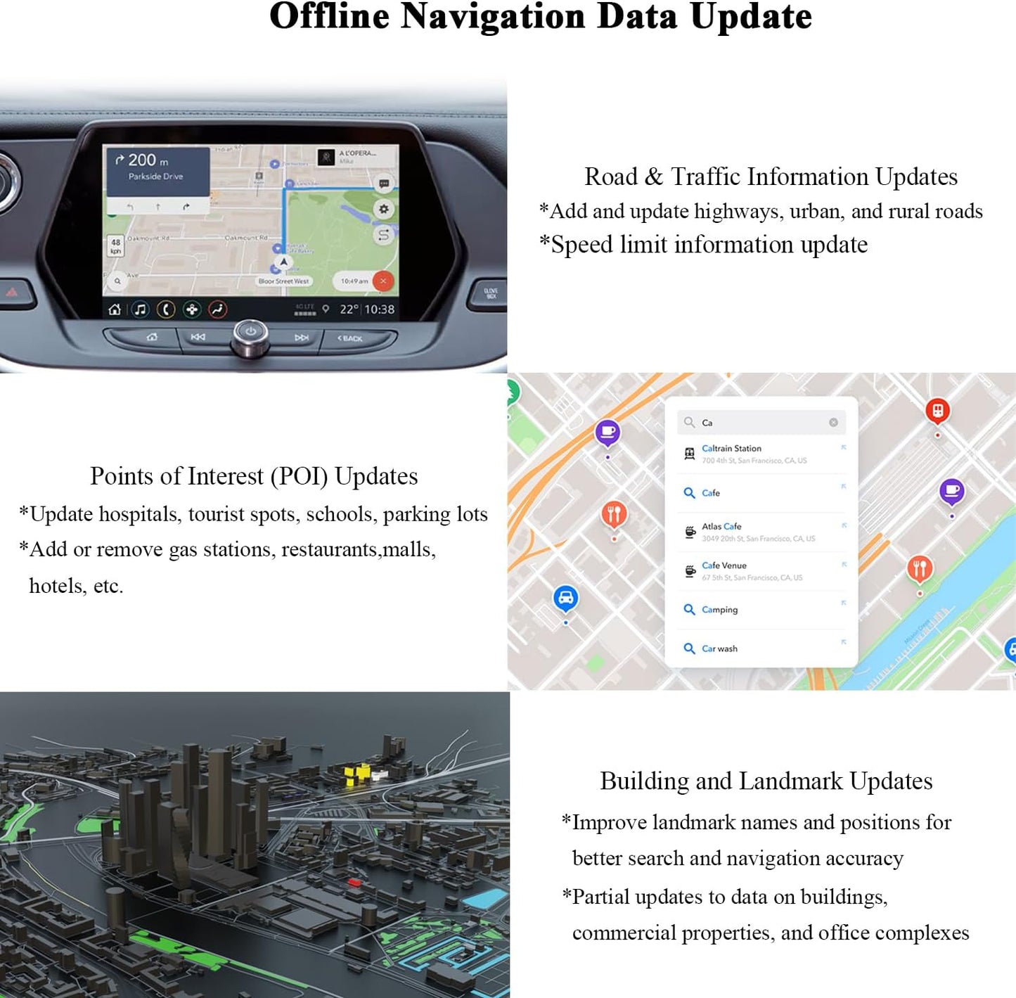 Grayda 2025 Latest Navigation SD Card Map Update 86271-0E077,GPS Map Card Compatible with Toyota Tacoma, Highlander,RAV4,Tundra,Camry,4Runner,Sienna,Avalon,Prius,Venza,Mirai,Corolla|USA/Canada