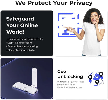 Deeper Connect Pico Pocket-Size Wireless VPN Router
