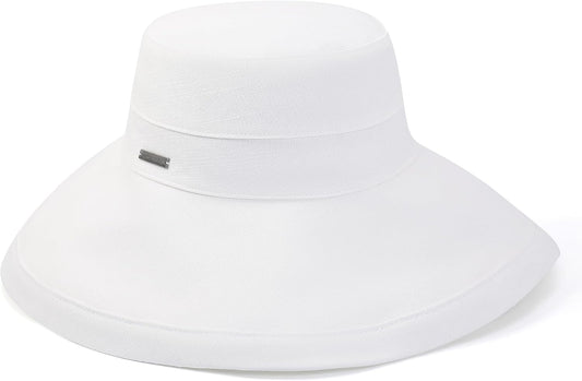 Bona Wide Brim Sun Hat for Women | 4.7" Brim, Drawstring Adjust, UPF Sun Protection, Packable & Breathable