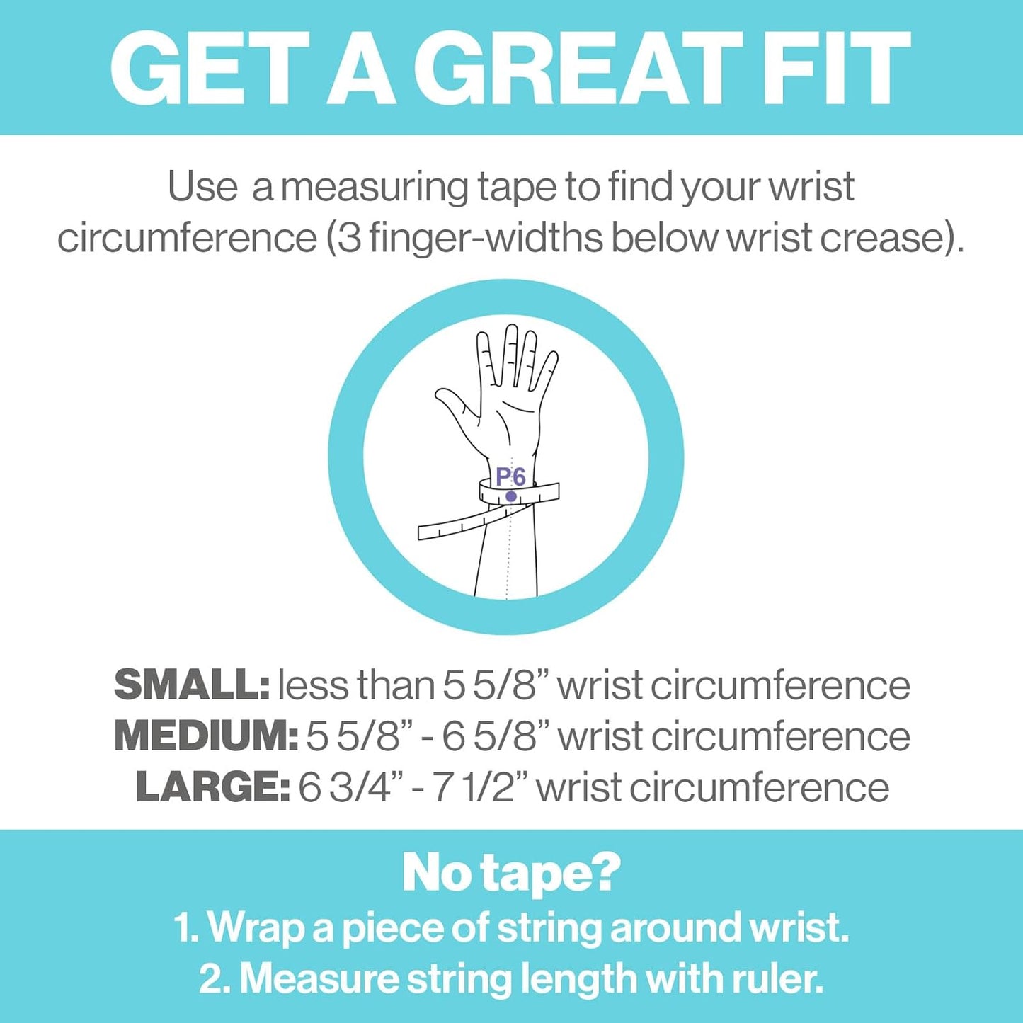 Acupressure Relief Band - Cecilia Duo (Medium) - Motion Sickness Bands and Nausea Relief for Pregnant Women | Travel, Pregnancy, Cruise