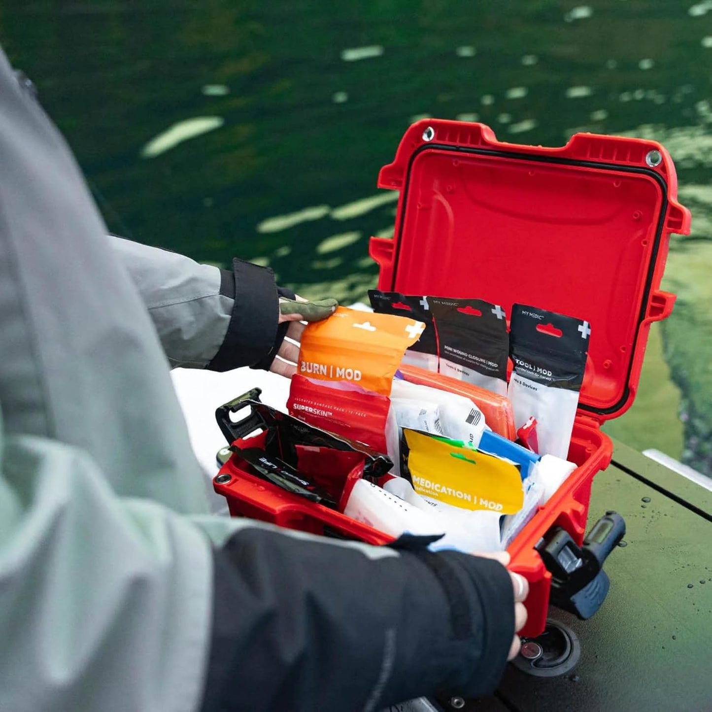 My Medic MYFAK Mini Pro Waterproof First Aid Kit - Emergency Medical & Survival Essentials, Supplies, & Must Haves For Car, Home Boat, Camping & Travel