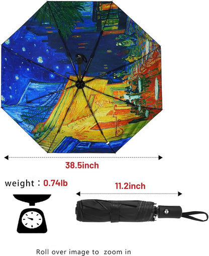 SY COMPACT Travel Umbrella Windproof Automatic Umbrellas Small Compact UV Sun Protection Factory Outlet Umbrella