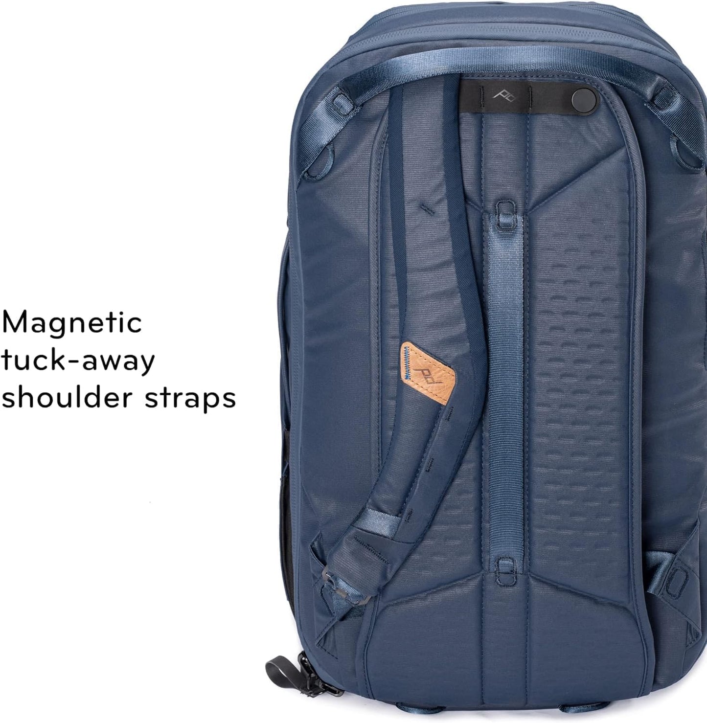 Peak Design Travel Backpack 30L, Midnight, Expandable 27-33L Design, Rear and Top Access, Weatherproof Shell, Laptop Sleeve, Ideal for Travel or Everyday Carry, Versatile Backpack for Men and Women