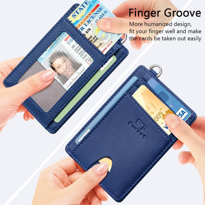 FurArt Slim Minimalist Wallet, Front Pocket Wallets, RFID Blocking, Credit Card Holder for Men & Women