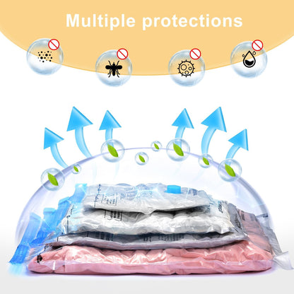Vacuum Bags for Travel - Space Saver Combo 8 Pack