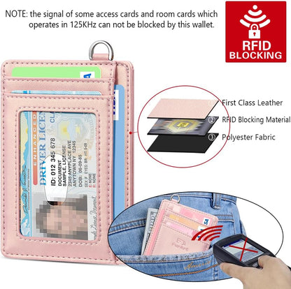 FurArt Slim Minimalist Wallet, Front Pocket Wallets, RFID Blocking, Credit Card Holder for Men & Women