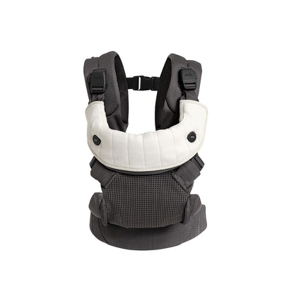 Joie Savvy Air 4-in-1 Mesh Baby Carrier – Breathable, Ergonomic Baby Carrier with 4 Carry Positions, Cooling Mesh Fabric, Padded Straps, and Lumbar Support (Cinder)