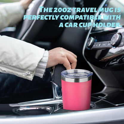 20oz Tumbler with Straw and Brush, Stainless Steel Vacuum Insulated tumbler, Double Wall Insulated Coffee Tumbler for Outdoor, Home, Travel,Office (Mix-1,8pcs)
