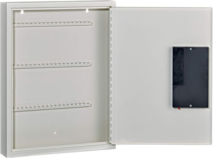 Adiroffice Key Holder Wall Mount - 60 Keys Lock Box with Code, Key Cabinet Wall Mount, Valet Parking Key Box, Car Dealer Key Cabinet - Space Saving Locking Key Box Wall Mount with Digital Lock