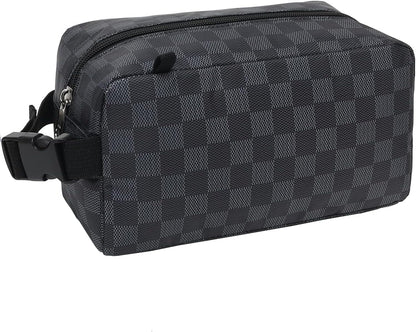 FlowFly Small Insulated Lunch box Portable Soft Bag Mini Cooler Thermal Meal Tote Kit with Buckle for Work, PlaidWithBuckle