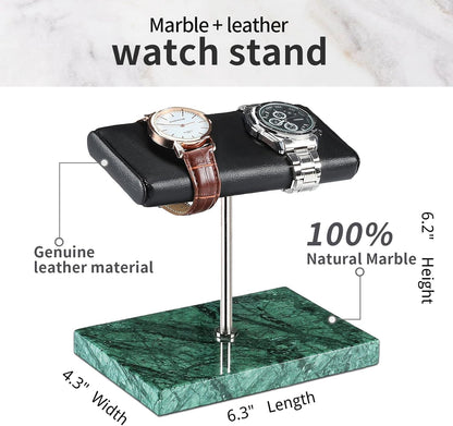 LYS&LYX Watch stand watch display stand watch holder watch Handcrafted watch holder (2--green/silver/black)