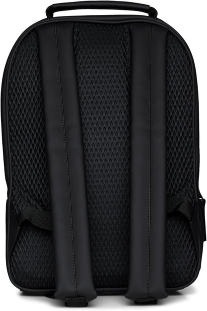 RAINS Regular Book Daypack, Backpack, Laptop Bag, Waterproof, 2 Year Warranty, Black