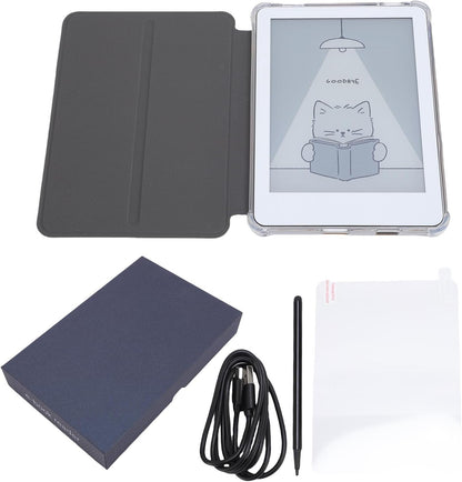 Yoidesu Electronic Book Reader, E Book Reader 6 Inch for Home (White)