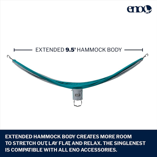 ENO, Eagles Nest Outfitters SingleNest Lightweight Camping Hammock