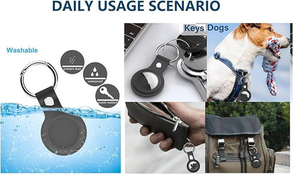Key Finder, Bluetooth Tracker Tag, Works with Find My (iOS Only),Sound Location, Key Locator Tracker for Luggage, Suitcase, Wallet, Pet, Kid 4 Pack