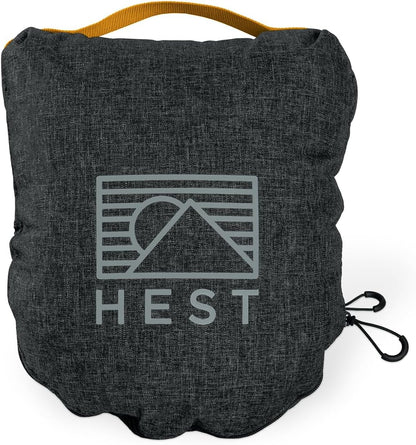 HEST Pro Travel Pillow - 3-in-1 Neck, Body, and Small Travel Pillow - Portable and Compact Design - Memory Foam with Washable Cover - Ready for Adventure