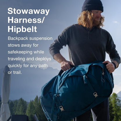 Osprey Fairview 55L Women's Travel Backpack, Black