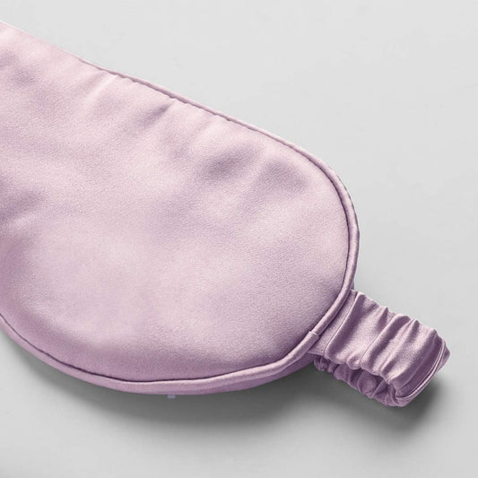 Silk Sleep Mask Light Blocking Luxury 100% Mulberry 19mm Silk Eye Mask Eye Cover Blindfold Ultra Soft Light & Comfy Anti Aging Skin Care with Travel Bag Gift Package