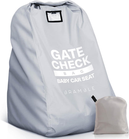 Bramble Infant Car Seat Travel Bag for Airplane - Waterproof Car Seat Cover for Airplane Travel 34" - Booster Seat Travel Bag Carseat Carrier for Airport