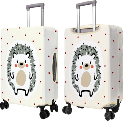 Travel Luggage Cover Suitcase Protector Fits 18-32 Inch Wheel Covers PatternedTravel Related Items Flower Luggage Protector Elastic L