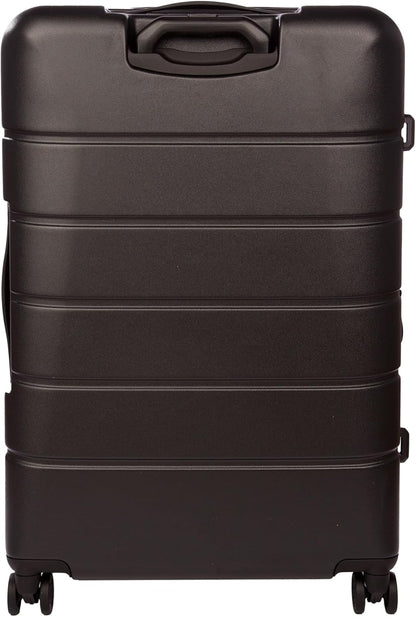 Eddie Bauer Glacier Carry-On 22" Luggage | Hardside | Spinner Wheels | Expandable | Lightweight | Travel Essentials - Carbon Grey