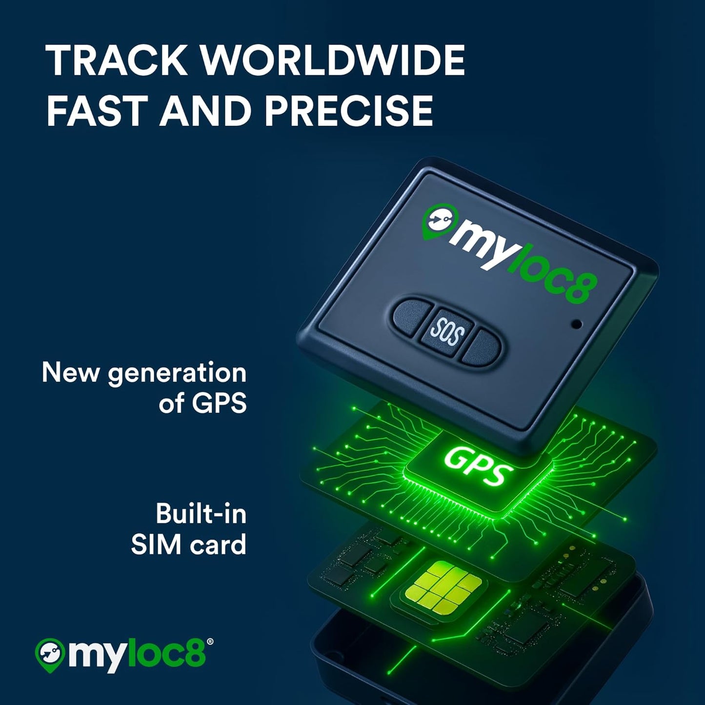 GPS Tracker for Vehicles with Magnet– 4G LTE Real-Time Location Device with App, Long Life Battery – Anti-Theft GPS Tracker for Car, Motorcycle, Scooter, Bike - (4-Mo Subscription Included)