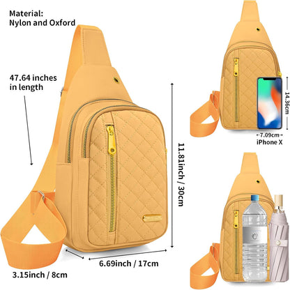 Small Sling Bag For Women Men Casual Crossbody Sling Backpack