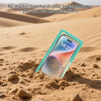 Waterproof Phone Pouch for Snorkeling with Lanyard IPX8 Waterproof Phone Case Underwater Touch/Photo Shockproof Heavy Duty Drop-Proof for iPhone 16 Pro Max/15/14/13 All Cell Phones-Green