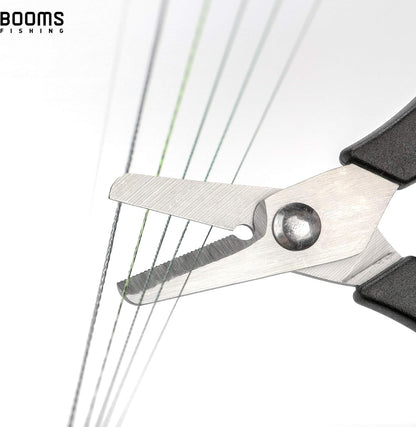 Booms Fishing Gear and Equipment: 6pcs Fishing Tools Kit with Needle Nose Pliers, Fish Gripper, Scissors, 24" Ruler, Retractor & Lanyard - Saltwater Fishing Tackle Accessories Gifts for Men, TK1