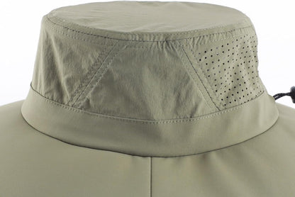 Home Prefer UPF 50+ Sun Hats for Men Women Foldable Wide Brim Fishing Hat Quick Dry Summer Outdoor Garden Safari Bucket Hat