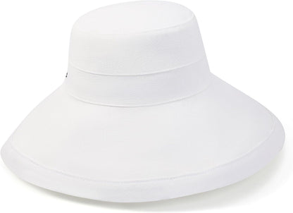 Bona Wide Brim Sun Hat for Women | 4.7" Brim, Drawstring Adjust, UPF Sun Protection, Packable & Breathable
