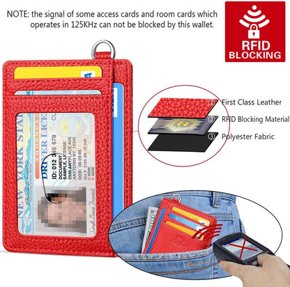 FurArt Slim Minimalist Wallet, Front Pocket Wallets, RFID Blocking, Credit Card Holder for Men & Women