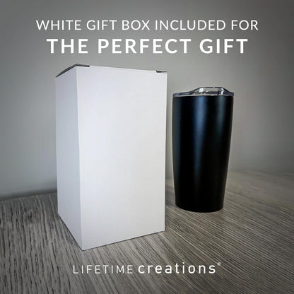 Lifetime Creations Custom Baseball Coach Tumbler - Baseball Coach Gifts for Men, Best Coach, Thank You Coaches, Baseball Senior Night Gifts (Matte Black 20 Ounce Cup)