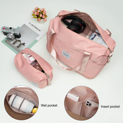 LONG VACATION 3 Piece Carry On Luggage 20 Inch Suitcase with Spinner Wheels, ABS+PC Hardshell Suitcase set with TSA Lock & YKK Zipper