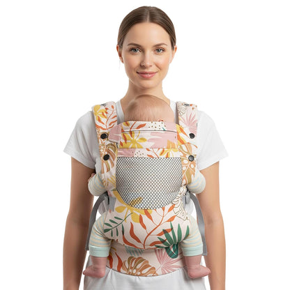 Newborn Baby Front Carrier Backpack, Toddler Baby Body Carrier, 7-66 Lbs Ergonomic Design, Lumbar Support, Lightweight