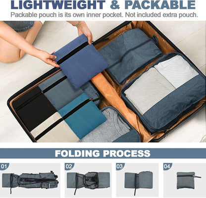 Seektop 15L Small Hiking Backpack for Women Men, Foldable Packable Backpack with Phone Pocket, Lightweight Travel Daypack for Hiking Camping Outdoor (Gray)