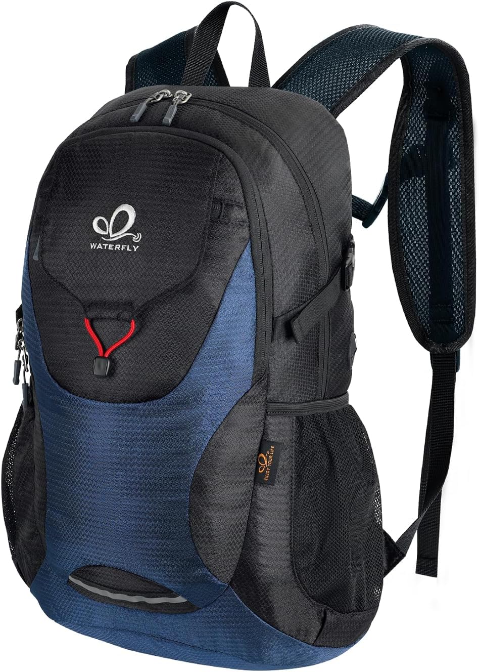 WATERFLY Lightweight Packable Hiking Backpack: 30L Foldable Travel Daypack Ultralight Camping Day Pack for Woman Man