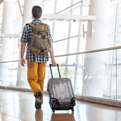 HYPER VENTURE Clear PVC Luggage Cover Full Transparent Suitcase Protector Fits 28 Inch Luggage, L