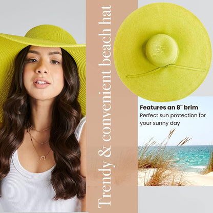 San Diego Hat Company Women's Ultrabraid X-Large Brim Hat, Adjustable Sun Hat with UPF 50+